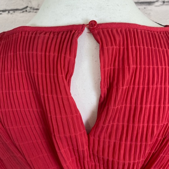 Lane Bryant Pink Cold Shoulder Boho Top size 20 - Picture 11 of 13